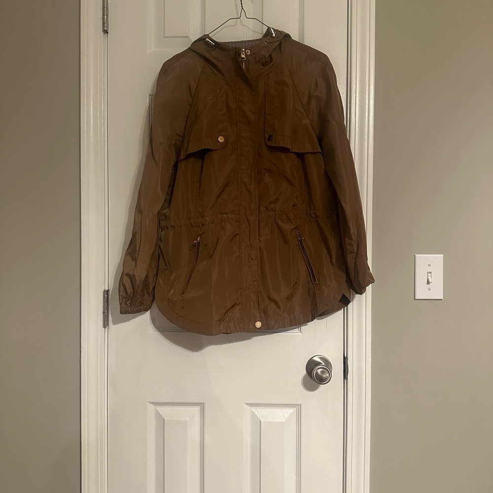 Cavalini Tan Hooded Jacket